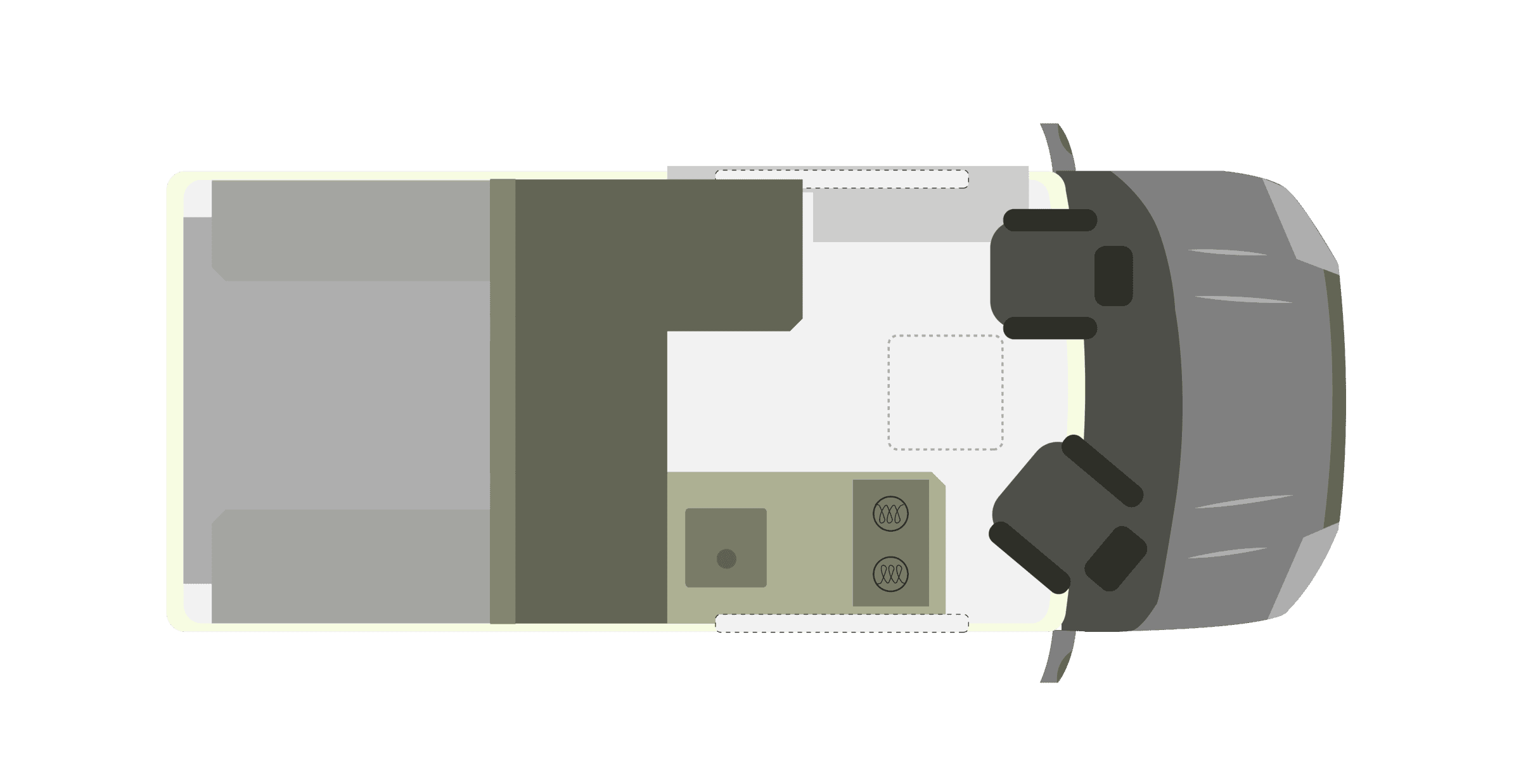 Onyx Summit floor plan — lounge layout, L-shaped sofa