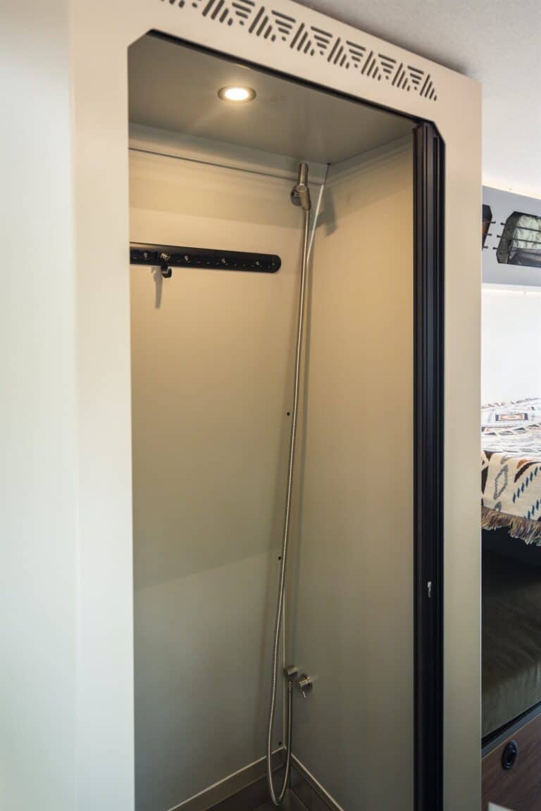 What’s the best campervan shower?
