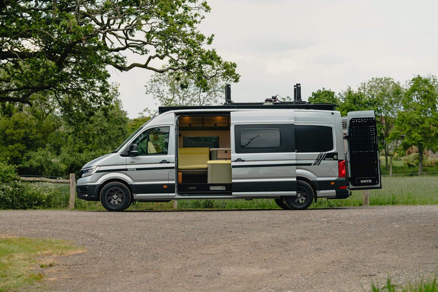 A bespoke Onyx Hors Catégorie campervan build